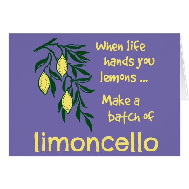 Faire un lot de liqueur Limoncello Lemon (Devant horizontal)