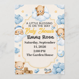 Faire un petit rêve réalité Invitation à une baby