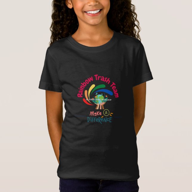 Faire une différence T-shirt Filles (Devant)