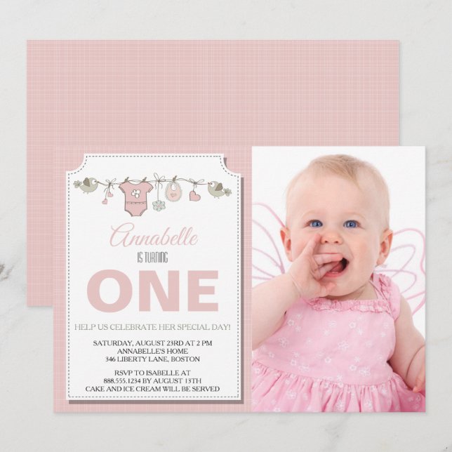 Faire une invitation d'anniversaire (Devant / Derrière)