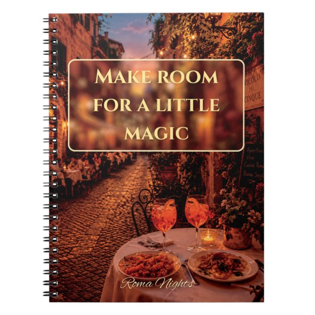 Faire une place pour un peu de magie Journal de Ro (Devant)