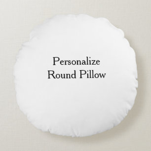 Faire Votre Propre Coussin Rond Simple