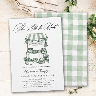 Fairepart de Baby Shower Calligraphique Moderne Ho