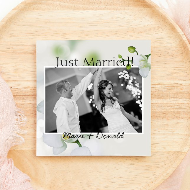 Fairepart Mariage Élégant et Douce Orchidée (Créateur téléchargé)