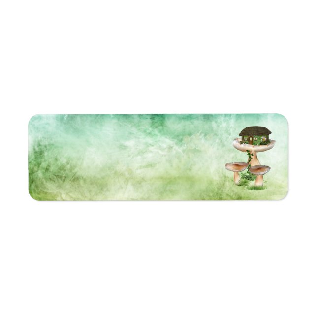 FAIRIES FAMILLE HOME ÉTIQUETTES DE ADRESSE (Devant)