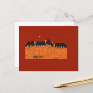 Fairmont Empress Hotel Victoria BC Carte postale C