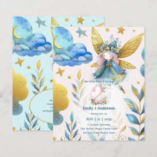 Fairy 2ND Birthday Fairytale DEUX AUJOURD'HUI Anni