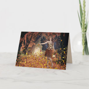 FAIRY AUTOMNE IMAGINAIRE ART PENSER À VOTRE CARTE