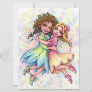 Fairy Besties Cute Girl Friends Imaginaire Art Car