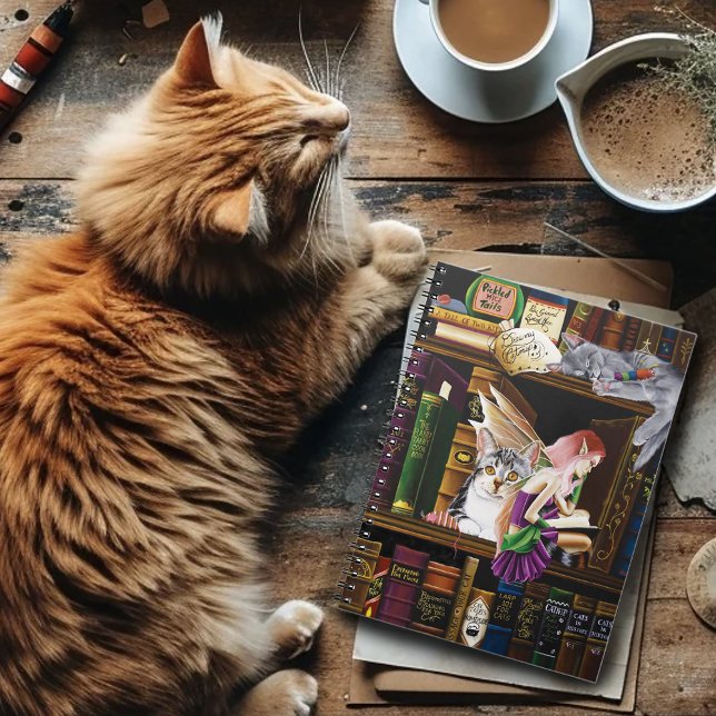 Fairy Cats Livres Bibliothèque Imaginaire (Créateur téléchargé)