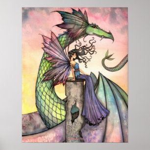 Fairy Dragon Poster A Distant Place