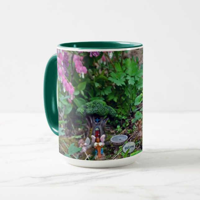 Fairy Garden Bienvenue 15oz. Mug (Devant gauche)