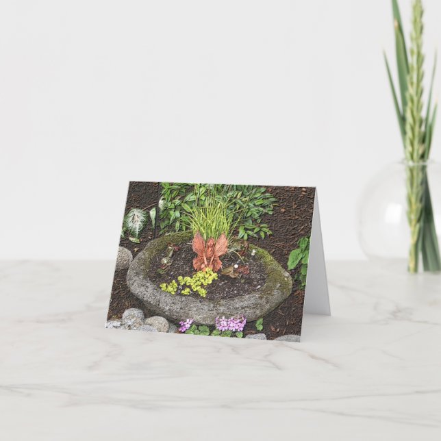 Fairy In A Garden Nature Art (Devant)