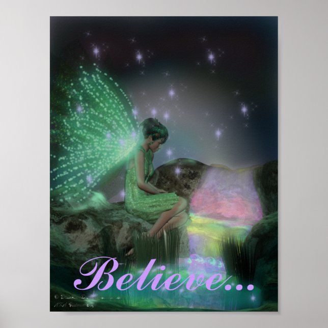 Fairy Pond Poster (Devant)