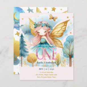 Fairy Princess 1er anniversaire ONE Pink Fairycore