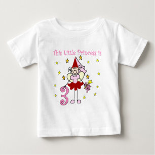 Fairy Princess 3e Anniversaire Tshirts et cadeaux