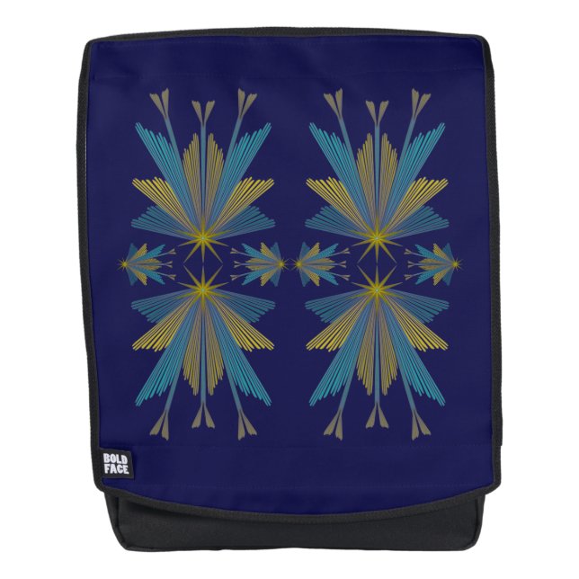 Fairy Stars Navy sac à dos (Devant)