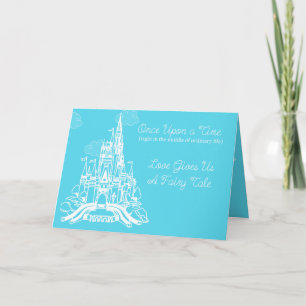 Fairy Tale Mariage Carte de remerciements
