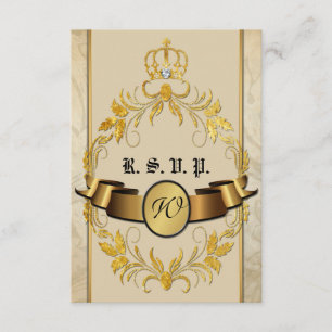 Fairy Tale Wedding Carte RSVP