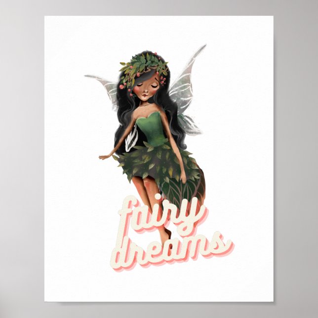 Fairy Wall Art Poster (Devant)