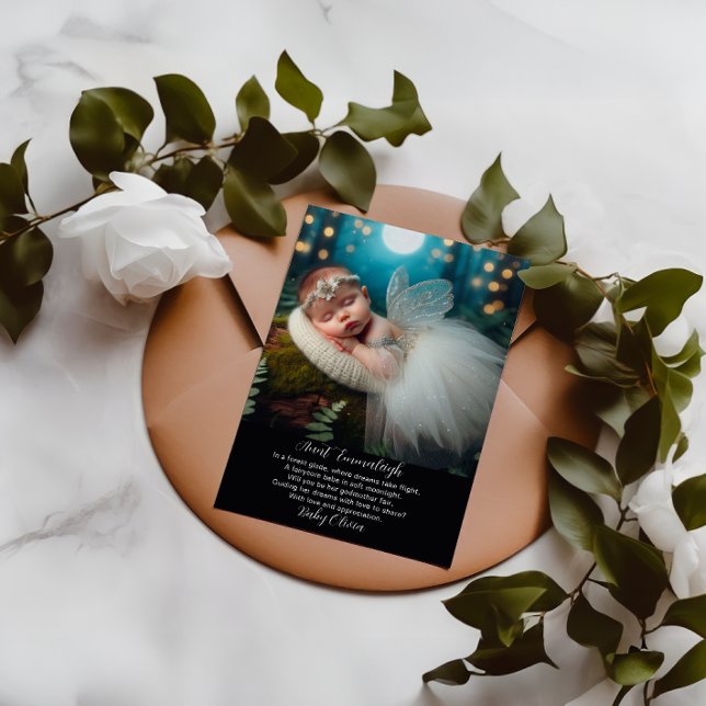 Fairy Whispers - Invitation d'une mère-Godmère (Créateur téléchargé)