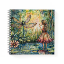 Fairy Whispers the Dragonfly HB Carnet