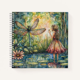 Fairy Whispers the Dragonfly HB Carnet