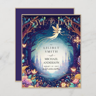 Fairycore Enregistrer la date Fairytale Purple Gol