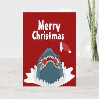 Fais Attention ! Carte de Noël père Noël