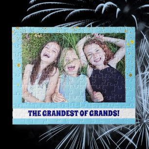 Fais-le à toi ! Fun GRANDCHILD Photo Puzzle cadeau