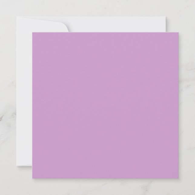 FAIS-LE TOI-MÊME ~ Invitation 13,34 cm x 13,34 cm  (Devant)