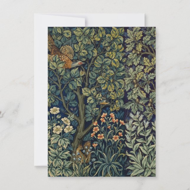 Faisan d'arbre boisé William Morris (Devant)