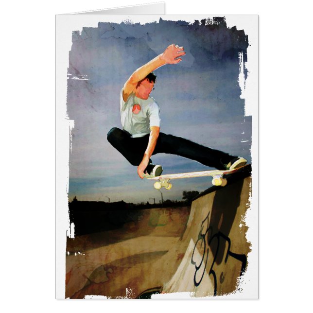 Faisant de la planche à roulettes le mur (Devant)