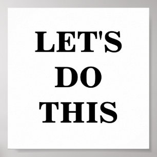 Faisons cette affiche minimaliste