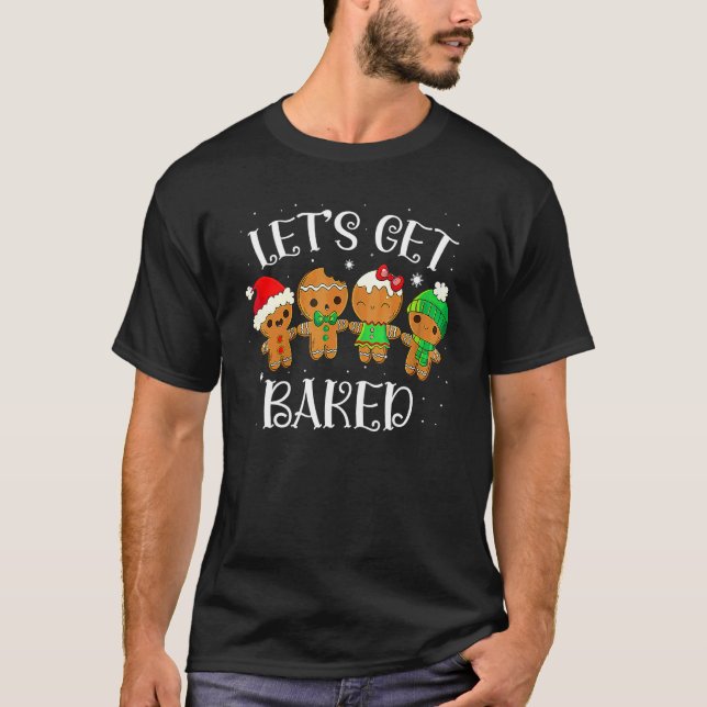 Faisons Cuire Le Cookie Weed Noël Sweat De Noël Mo (Devant)