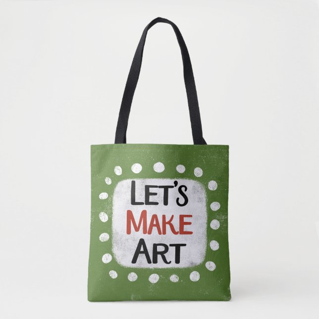 Faisons du Sac fourre-tout artistique (Devant)