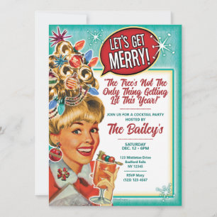 Faisons la Fête - Invitation à une Soirée de Noël 
