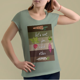 Faisons la racine pour l'autre T-shirt de jardinag