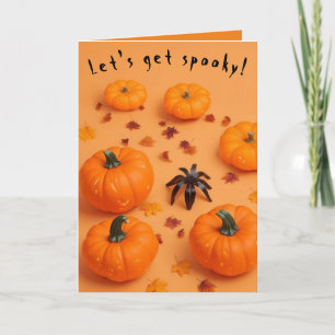 Faisons peur ! Carte d'Halloween