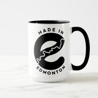 Fait dans la tasse grande d'Edmonton