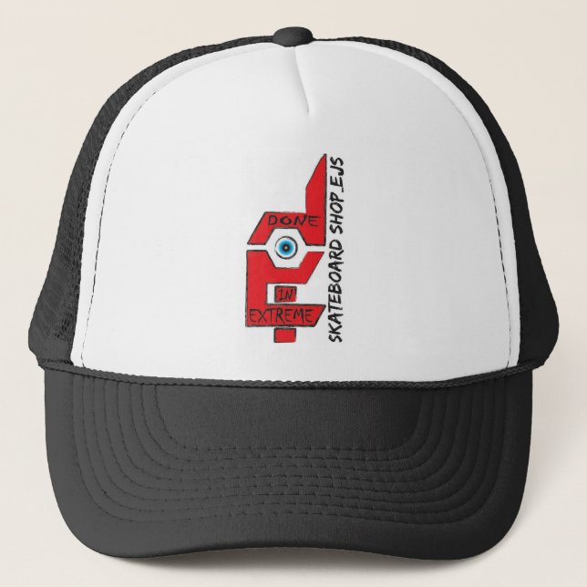 Fait dans le casquette extrême de camionneur de (Devant)