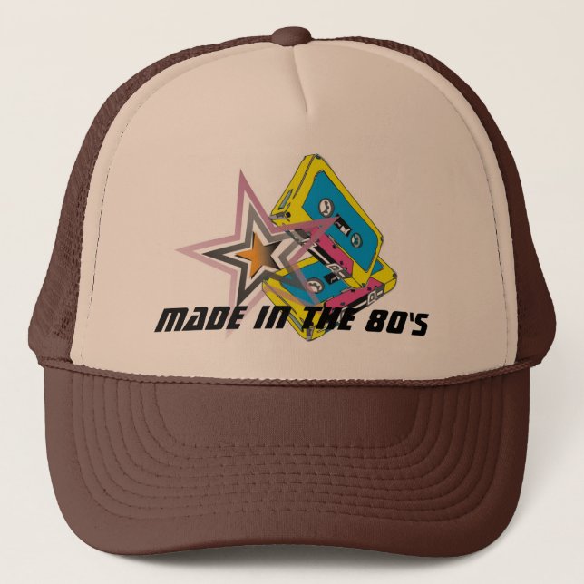 Fait dans le rétro casquette de camionneur des (Devant)
