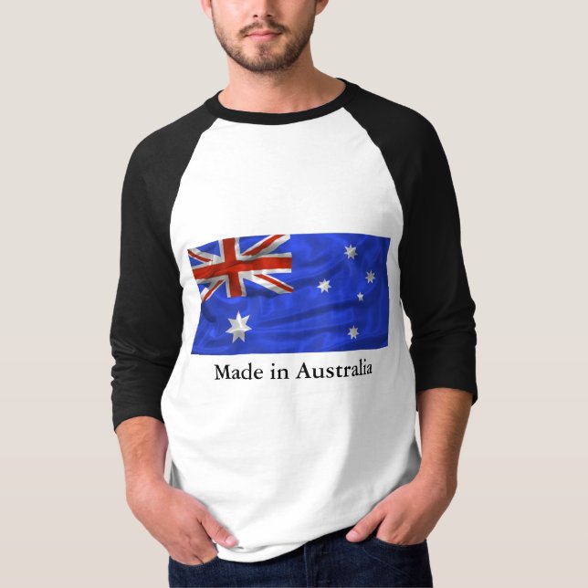 Fait dans le T-shirt de l'Australie (Devant)