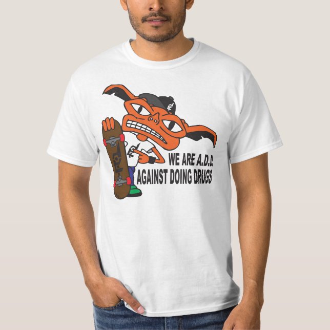 Fait dans le T-shirt extrême A.D.D. (Devant)