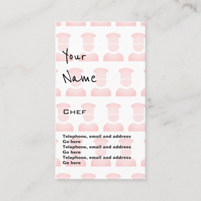 "Fait écho" des cartes des prix de chef (Devant)