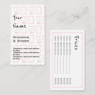 "Fait écho" Windows et des cartes des prix de