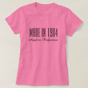 Fait en 1984 âgé au T-shirt de perfection pour des