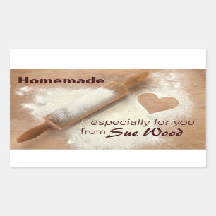 Fait maison avec les autocollants faits sur