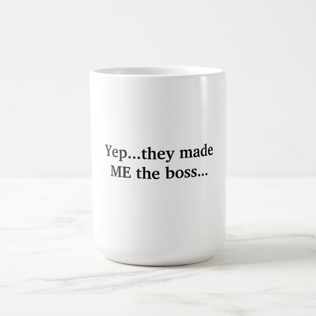 Fait ME la tasse de patron (Centre)