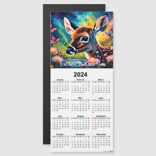 Faite dans la carte de calendrier magnétique de l'